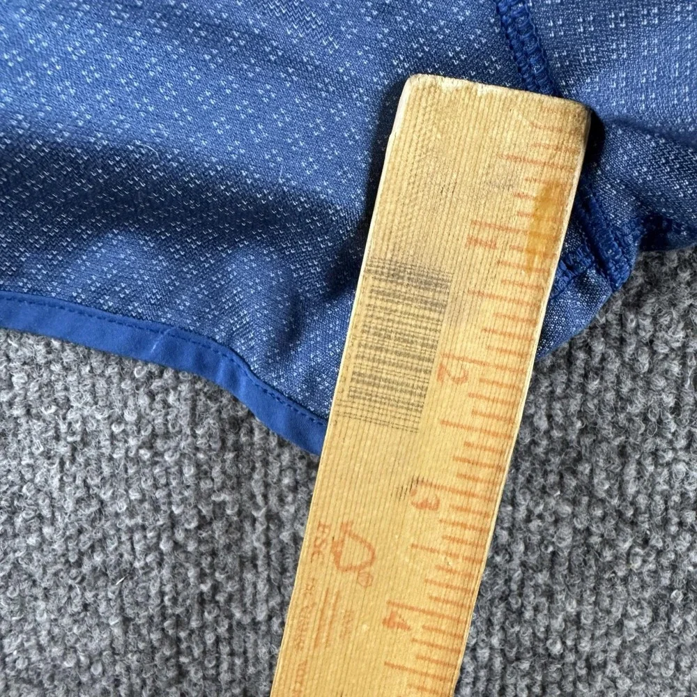 Lululemon Shorts Womens 8 Blue Lined Running Athletic Gym Training Pockets